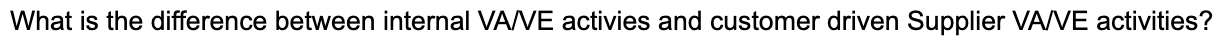 What is the difference between internal VANE