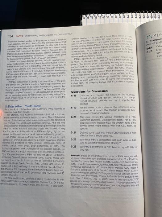 The book is Principles of Marketing 17th edition