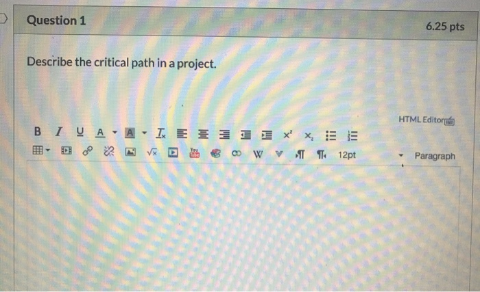 pleezzzz help ASAAAPP Question 1 6.25 pts