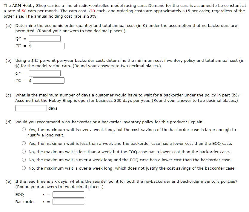 Module 6 q9 Please put answers in BOLD. thanks