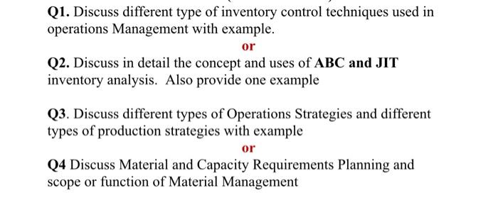 solve any two from these qs please dont copy from