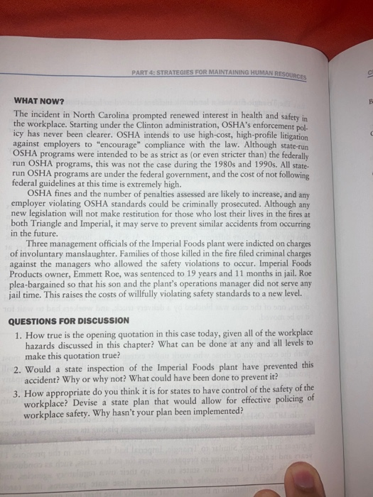 Q1. How true is the opening quotation in this