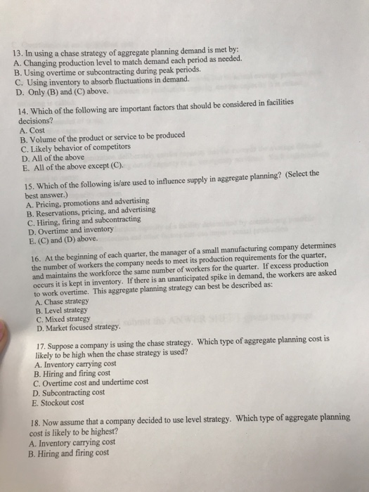 For each question below. please select the best