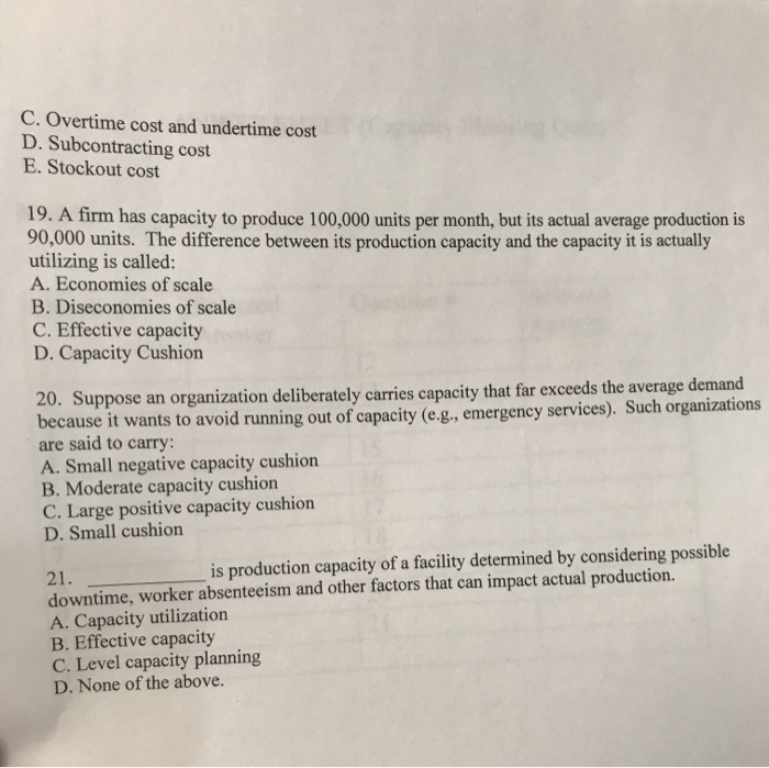 For each question below. please select the best