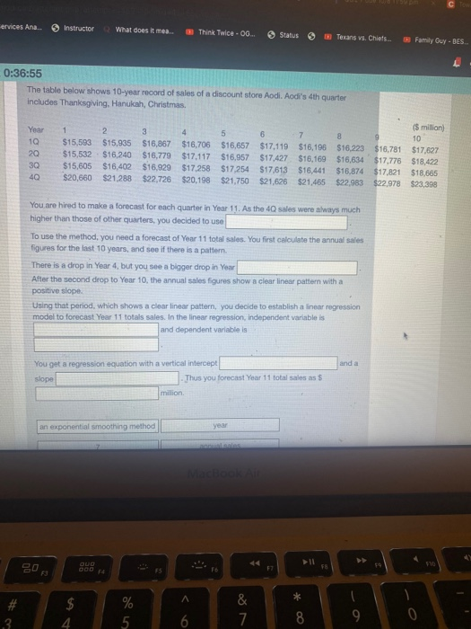 Services Ana > Instructor What does it mea..