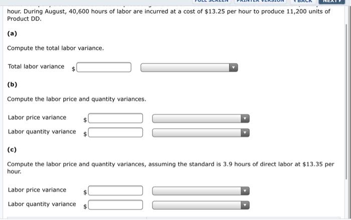 FULL SCREEN PRINTER VERSION BACK NEXT Exercise