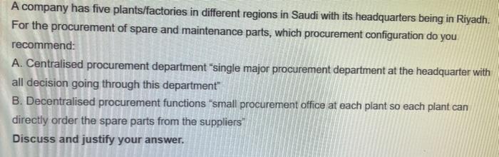 can you solve this please ? A company has five
