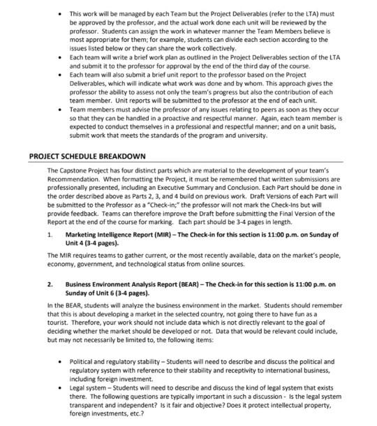 Part 2 - Business Environment Analysis Report