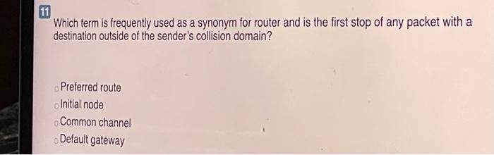 9 Which network device regenerates data passing
