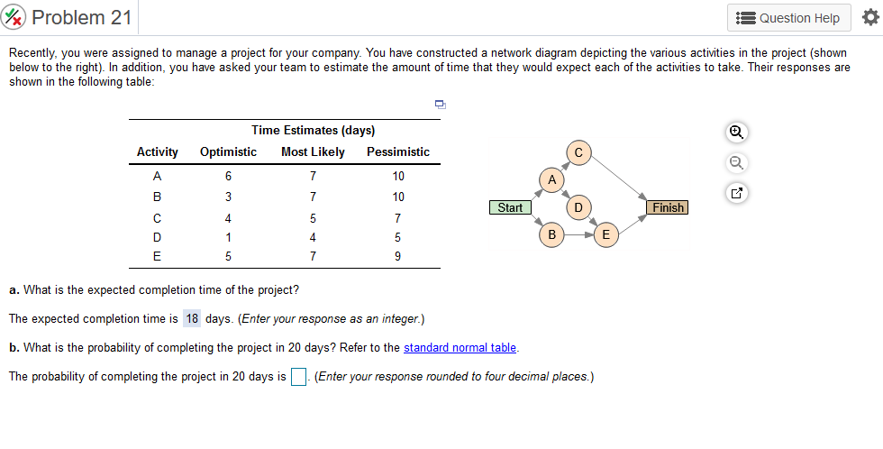 part B W Problem 21 Question Help Recently, you