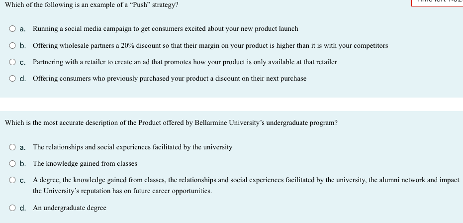 please answer fast For which business would a