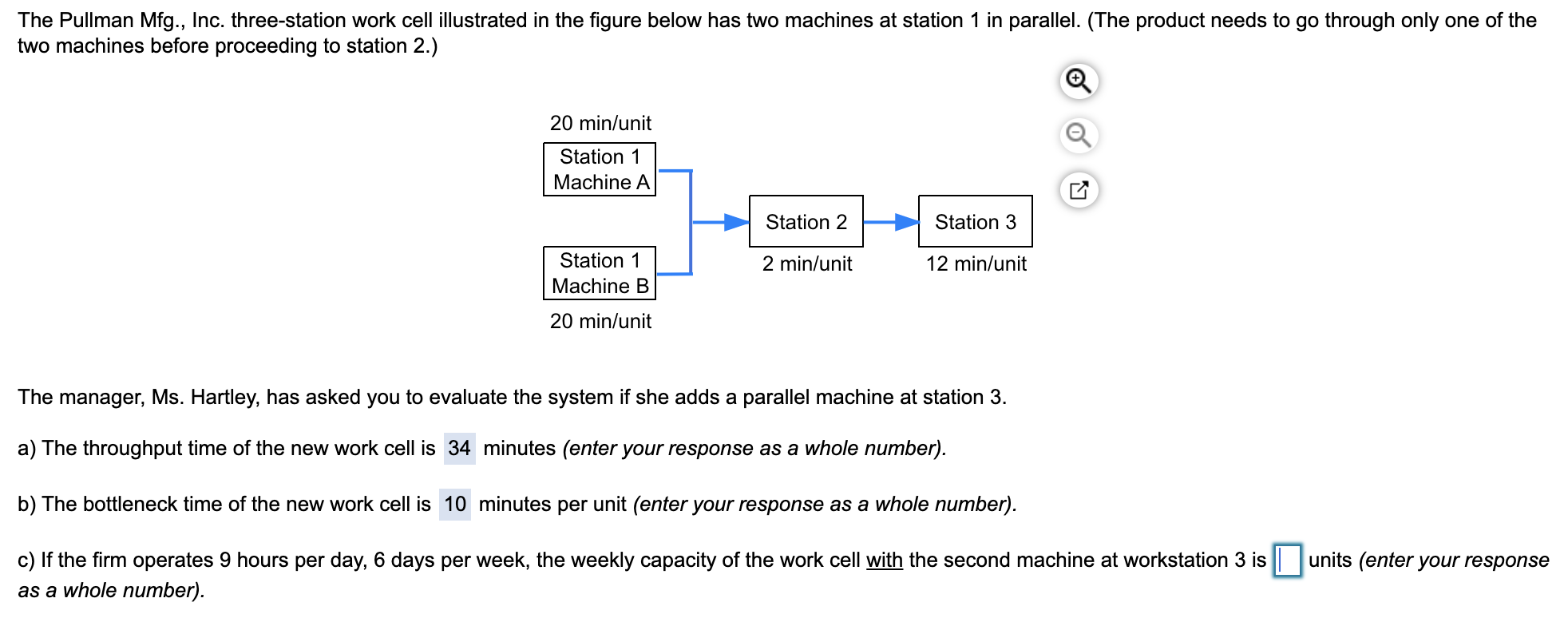 Need help with C The Pullman Mfg., Inc.