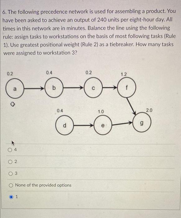 helllp please 11. The following precedence