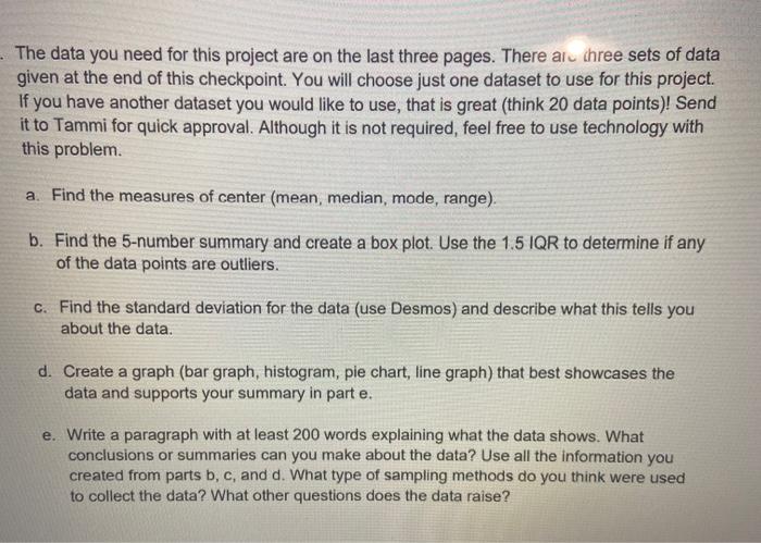 Answer this with graph ASAP The data you need for