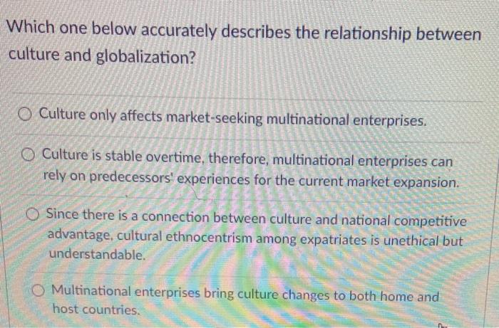 Which one below accurately describes the