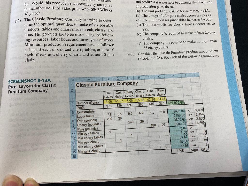 PLEASE HELP PROBLEM 8-31!!! ASSEM- ble. Would