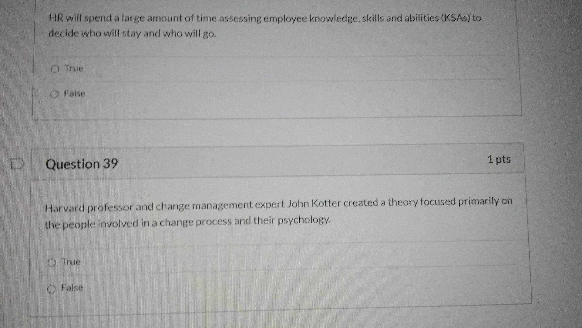 HR will spend a large amount of time assessing