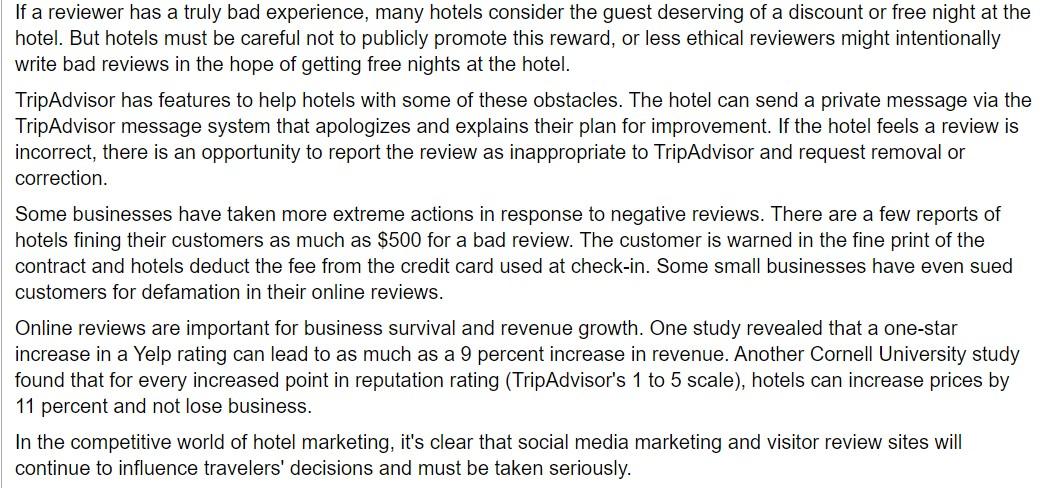 Case Study Never Stay Here! The Power of Negative