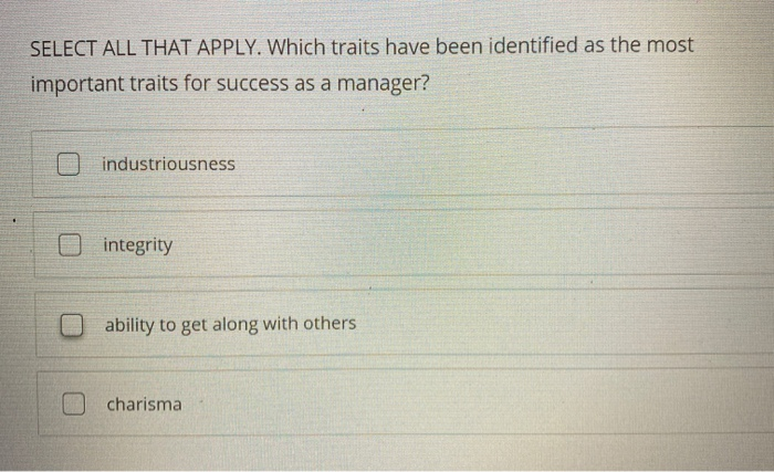 Management functions are typically completed in