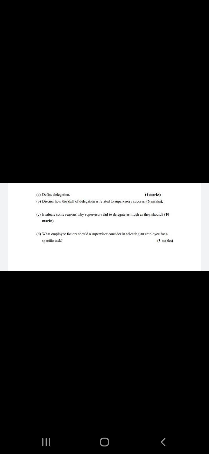 Read the following extract and then answer the