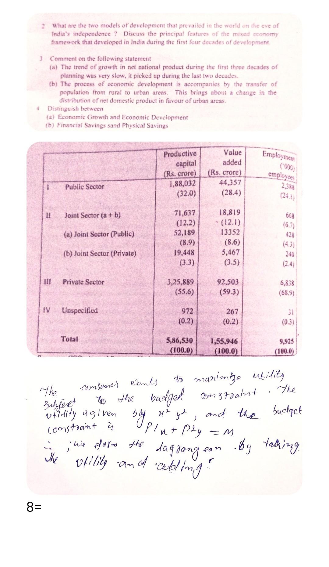What are the two models of development that