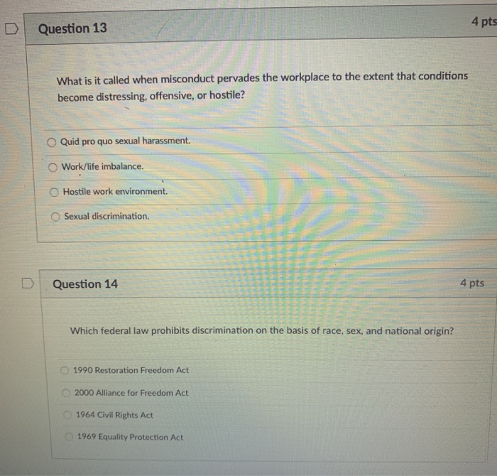 4 pts Question 10 Fan Zone makes a variety of