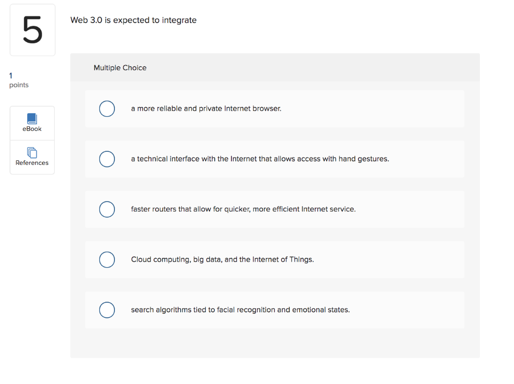 Web 3.0 is expected to integrate 5 Multiple