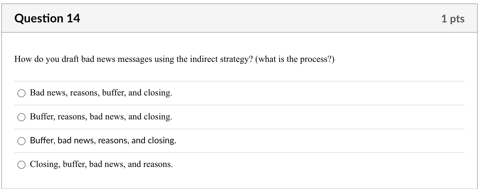 How do you draft bad news messages using the