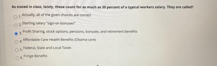 As stated in class, lately, these count for as