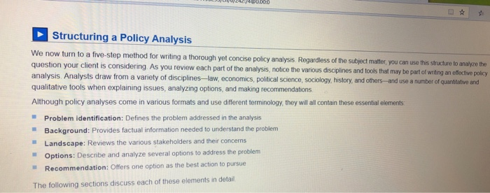 I choose What are the main concerns and