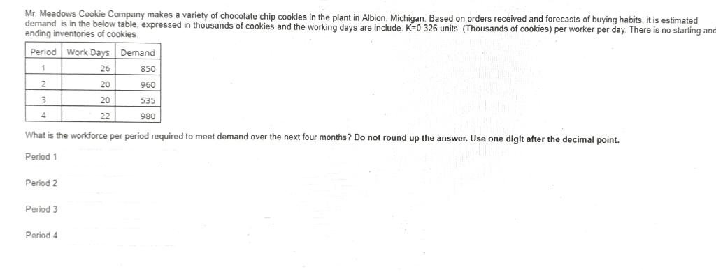 Mr. Meadows Cookie Company makes a variety of