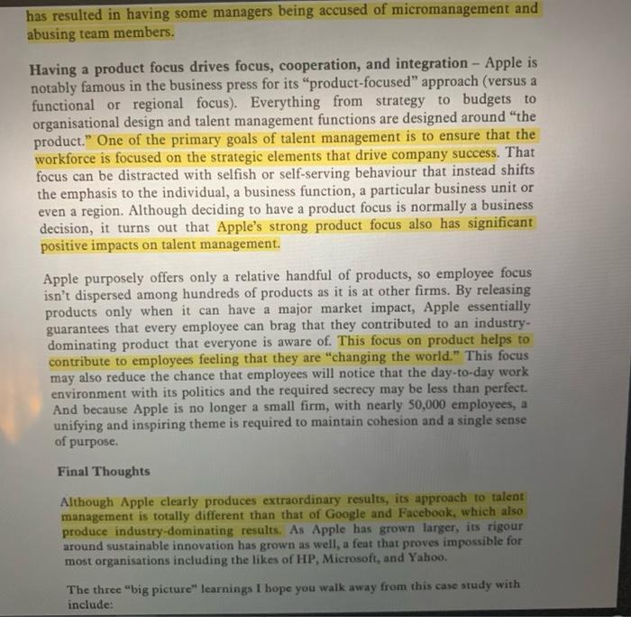 hello i need an answer for this case study as