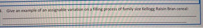 7. Give an example of an assignable variation on