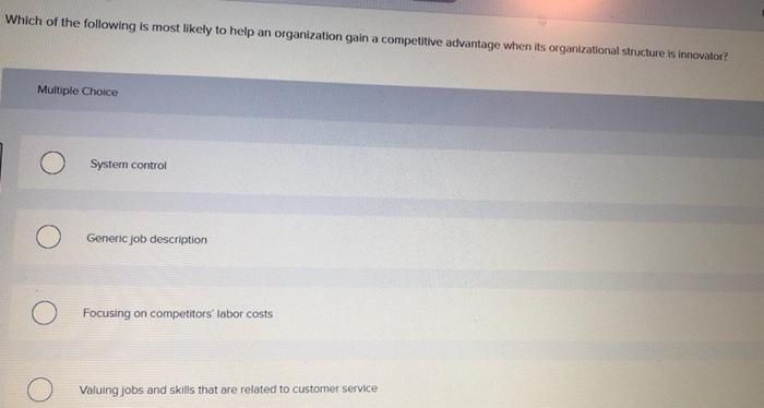 Which of the following is most likely to help an