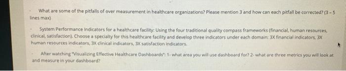 What are some of the pitfalls of over measurement