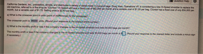 c. what is the profit or loss if the company