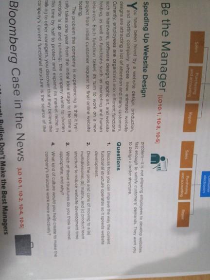 Discuss how you can improve the way the current