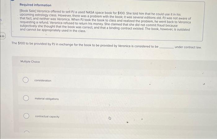 PLEASE HELP ME Required information [Book Sale]