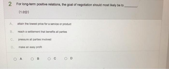 pls just need correct option no need to explain 2