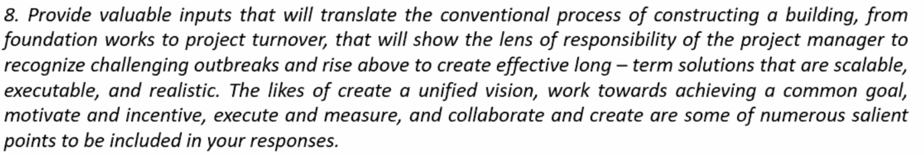 Write a short explanation to answer these