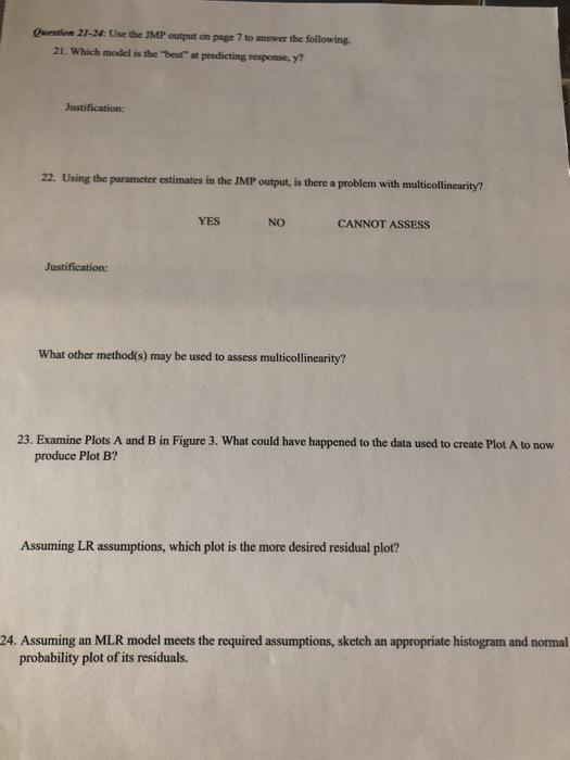 please answer 21-24 thanks Question 21-24 Use the