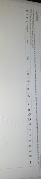 QUESTION Thebe Fr what it was the late Second