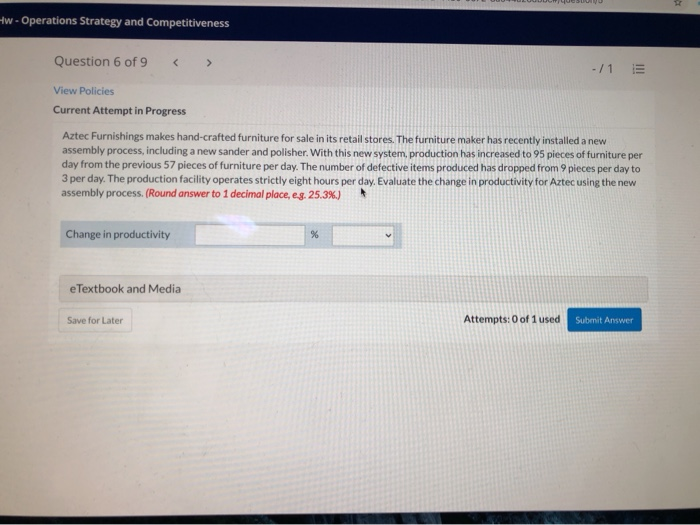 -w - Operations Strategy and Competitiveness <