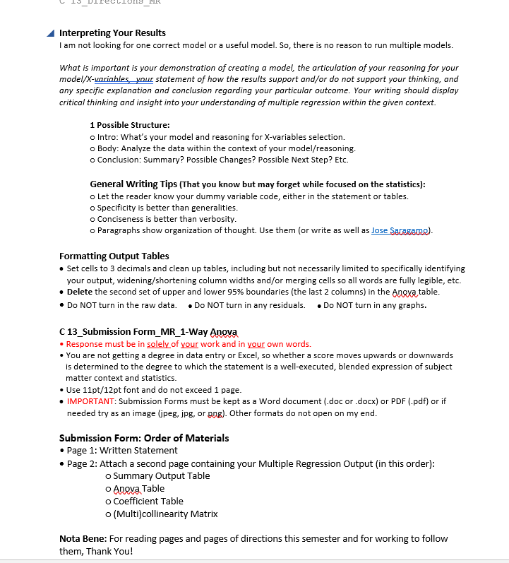 Hello i need help with this statistic assignment