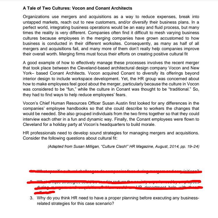 Help to answer question no 3. A Tale of Two