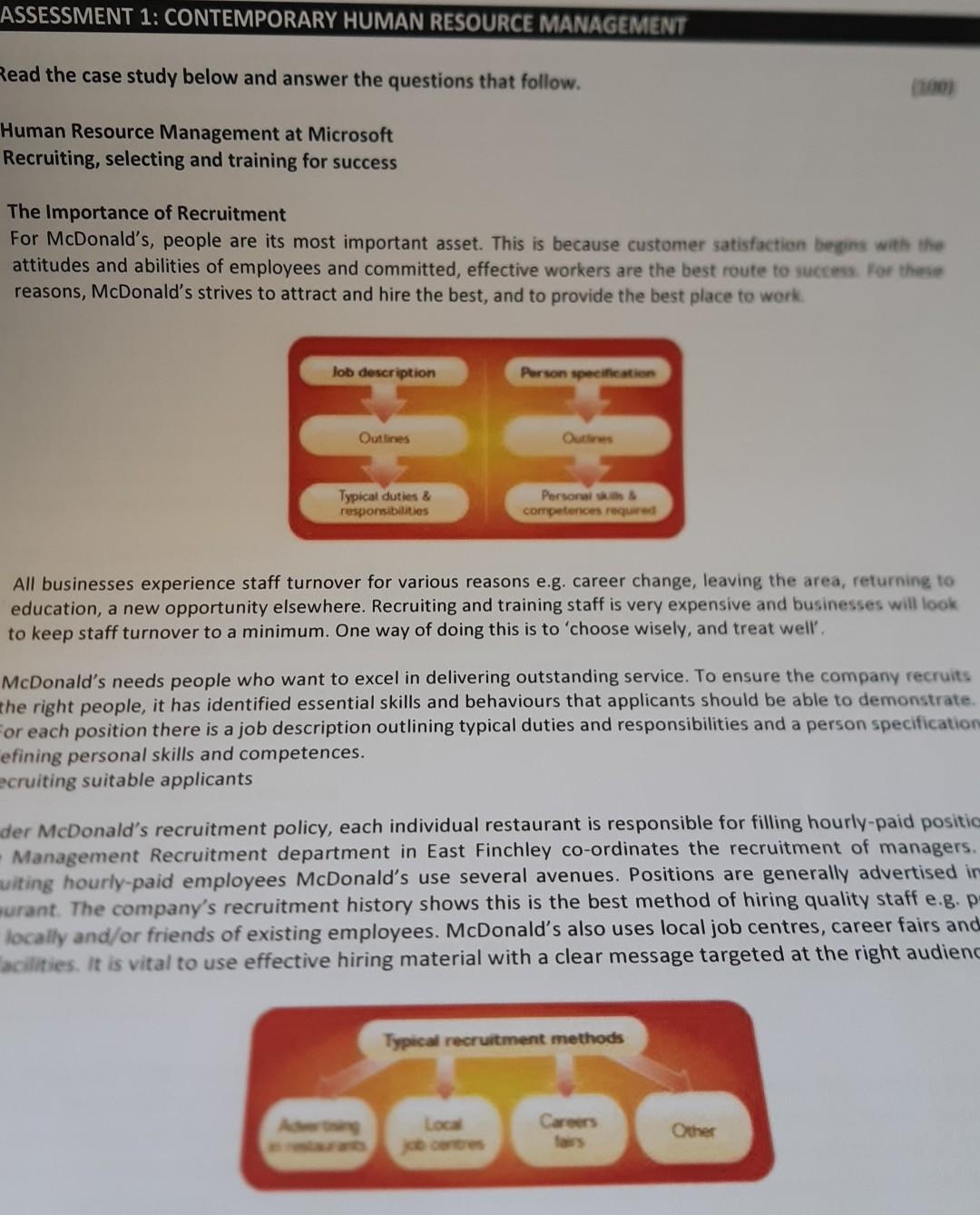 ASSESSMENT 1: CONTEMPORARY HUMAN RESOURCE