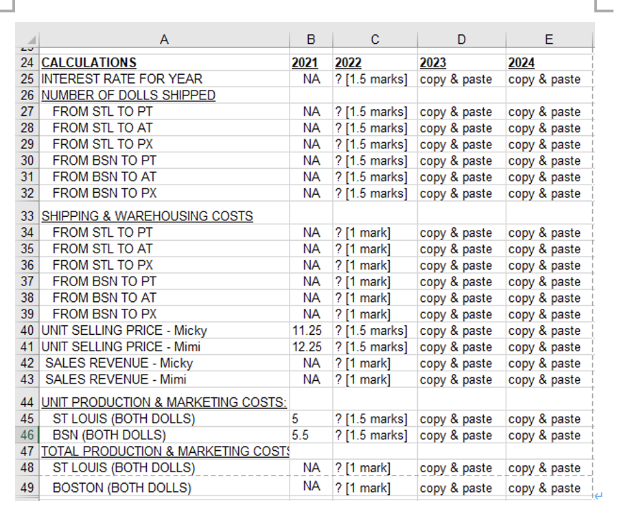 please give formula and there this not same
