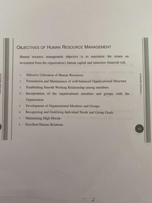 Explain in detail and in your own words six