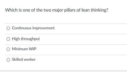 I will rate Which is one of the two major pillars