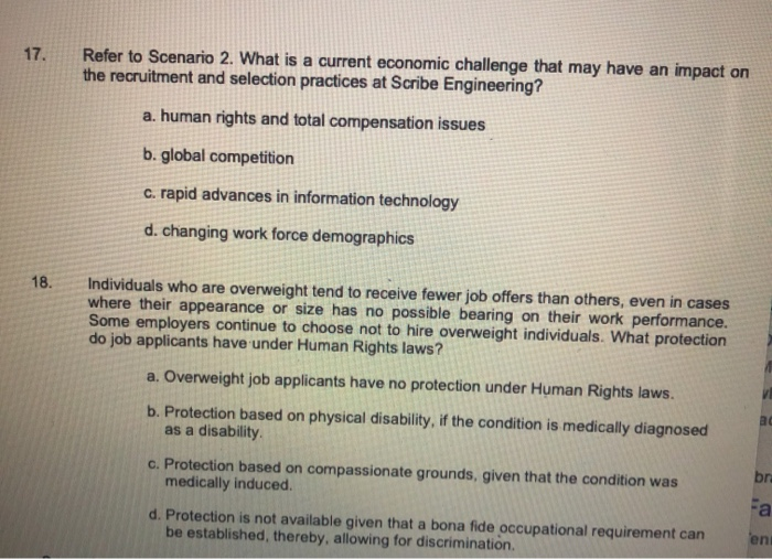 Scenario 2 You are excited about your new